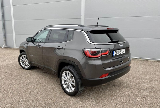 Jeep Compass cena 94900 przebieg: 49405, rok produkcji 2021 z Białystok małe 301